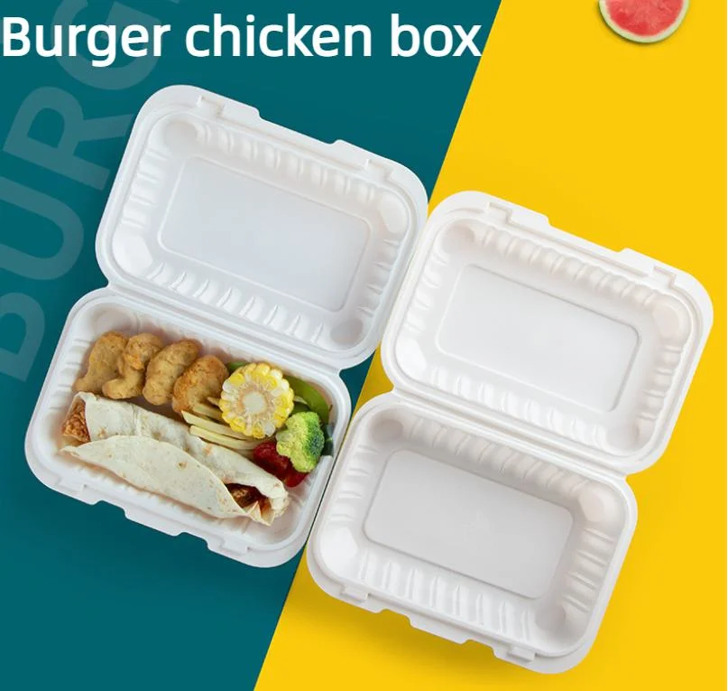 Factory Price Food Packaging Containers Disposable Plastic Burger Case